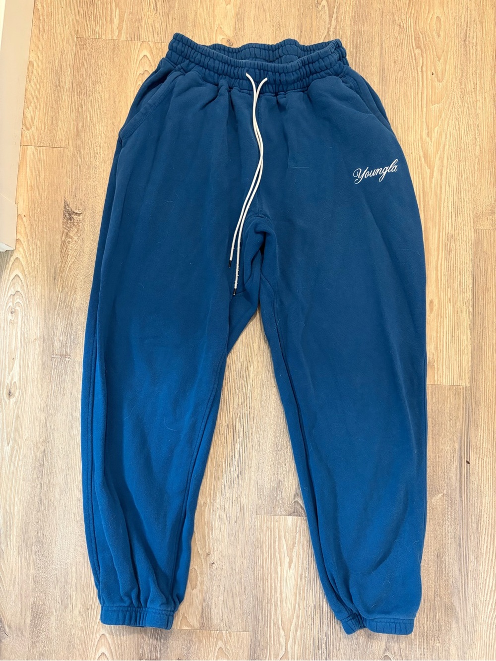 YoungLA Navy Blue Jogger Sweatpants